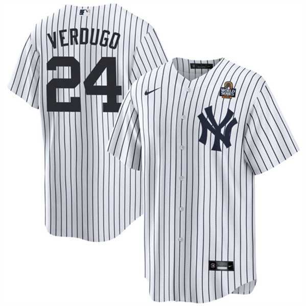 Men's New York Yankees #24 Alex Verdugo White 2024 World Series Cool Base Stitched Jersey Dzhi,We sell and wholesale Men's New York Yankees #24 Alex Verdugo White 2024 World Series Cool Base Stitched Jersey Dzhi on line form chian!